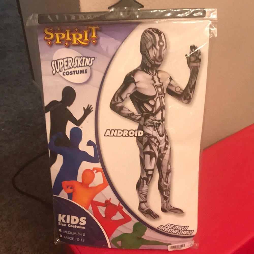 Halloween Costume Kids Large 10-12 Skin Fortnite